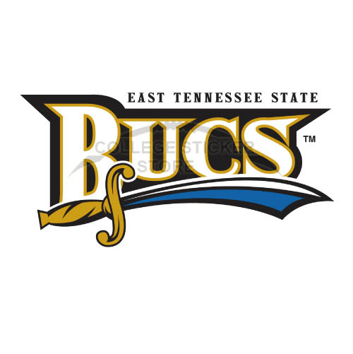 Design ETSU Buccaneers Iron-on Transfers (Wall Stickers)NO.4352